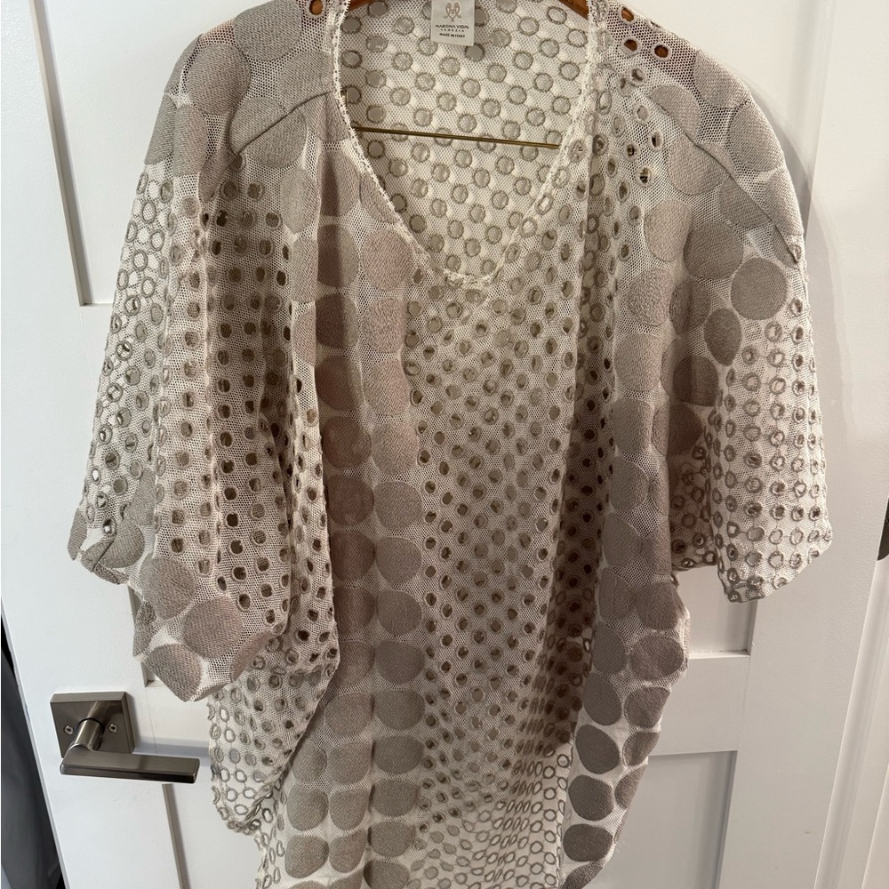 Martina Vida- Burano Italian Lace. Women's Top